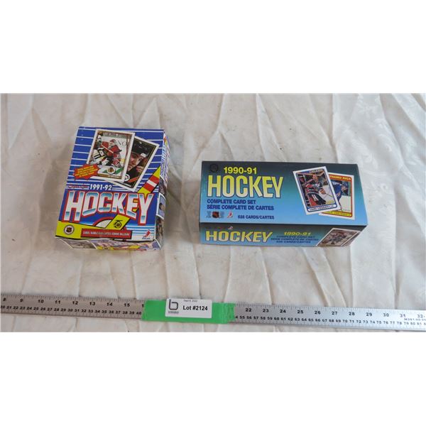 2X THE BID PRICE - 1990 and 1991 hockey card sets