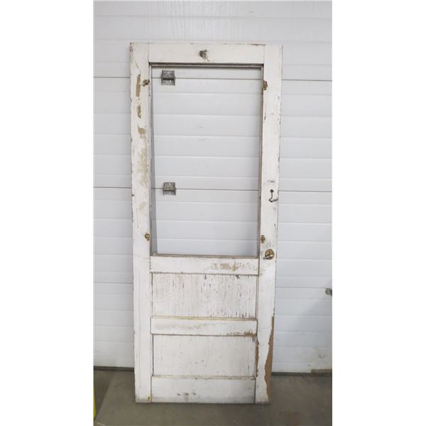 * Vintage Wooden Door 32X80"