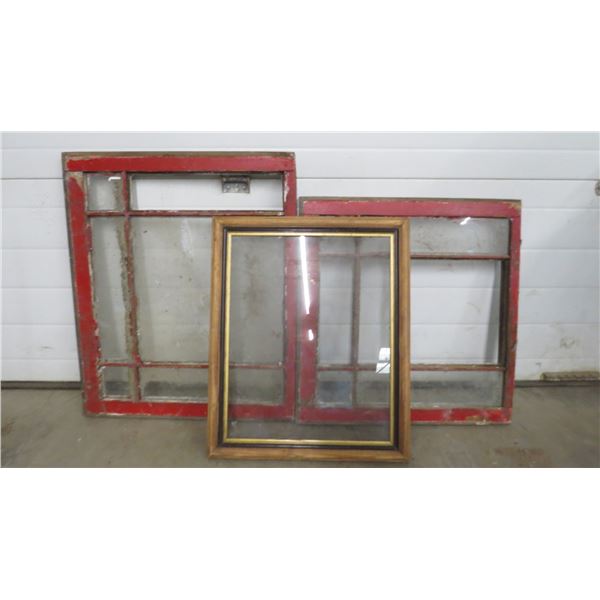 *(2) Windows and Picture Frame 24X28"