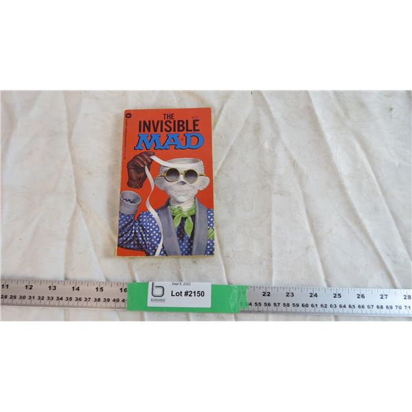 1970's Mad Magazine Pocket book - The Invisible Mad