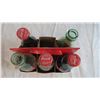 Image 4 : (5) pcs assorted Coke in case - Athens and Santa coke