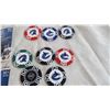 Image 2 : Vancouver Canucks Mini Puck Collection + Chips