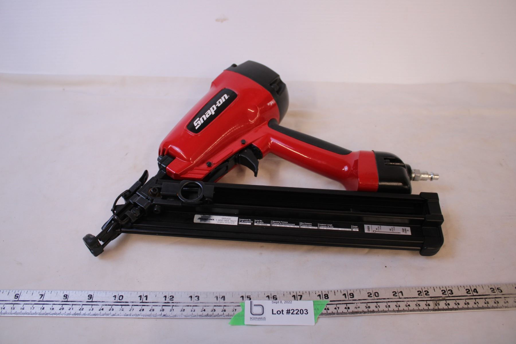 Snap on Nail Gun Gauge 15 Bodnarus Auctioneering snap-on-nail-gun-gauge-15-bodnarus-auctioneering