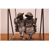 Image 2 : *Boy and Girl Swinging - Lawn Ornament - 3ft x 3ft