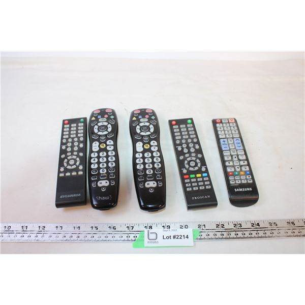 (5) Misc Remotes