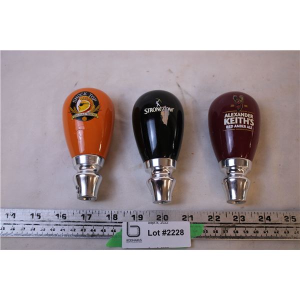 (3) Beer Taps