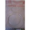 Image 3 : (6) Pyrex Pie Plates + Pie Crust Rolling Mat