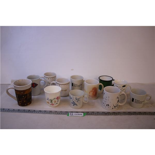 (12) Assorted Coffee Cups