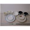 Image 1 : Some Ridgway plates and saucers(4) Corelle dinnerware,(2) Soup Mugs