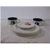 Image 3 : Some Ridgway plates and saucers(4) Corelle dinnerware,(2) Soup Mugs