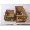 Image 1 : *(2) vintage wooden fruit boxes