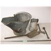 Image 1 : *Coal Pail, Kettle, Shovel, 2 other pieces