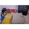 Image 8 : Assorted Items (Including Storage, Gloves, and Extension Cord)