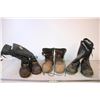 Image 1 : (3) Pairs of Steel Toe Boots (Men’s Size 10-11)