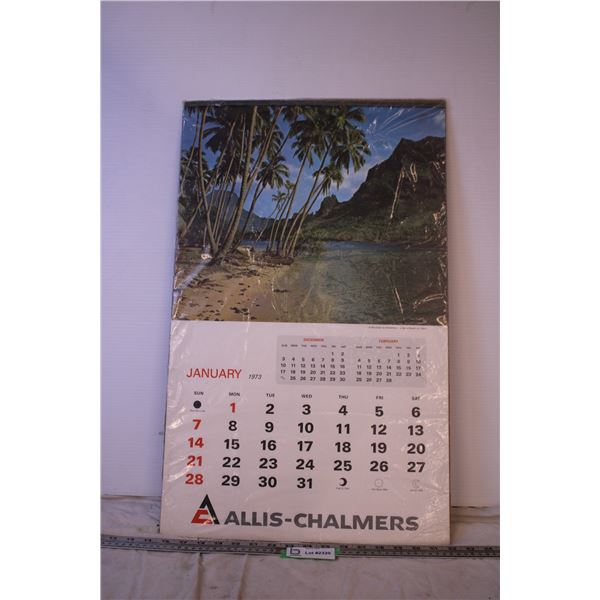 Allis Chalmers Calendar 1973 (26x16)