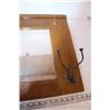 Image 4 : Wall Mounted Mirror w/ Coat Hangers