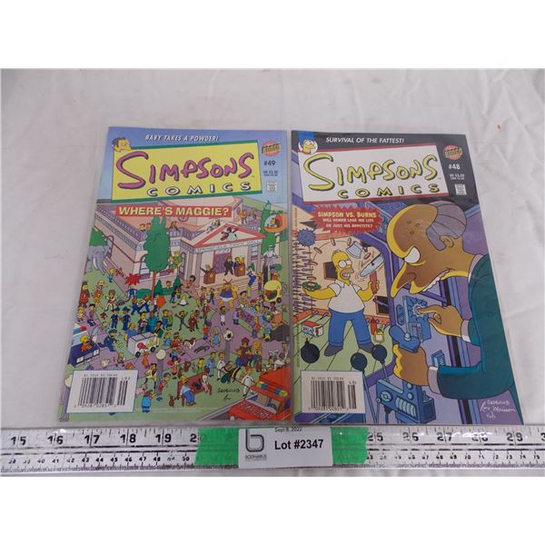 (2) Simpsons Comics