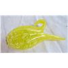 Image 4 : Yellow Blown Glass Pitcher Vase