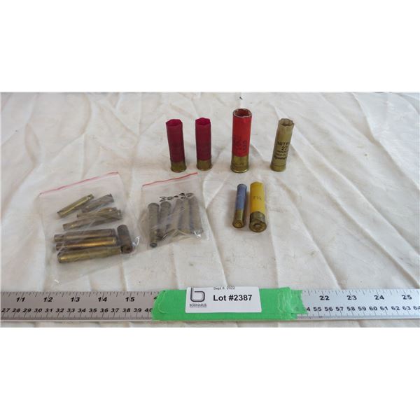 Lot of Shotgun and Brass Casings