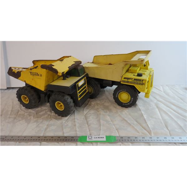 (2) Tonka Dump Trucks