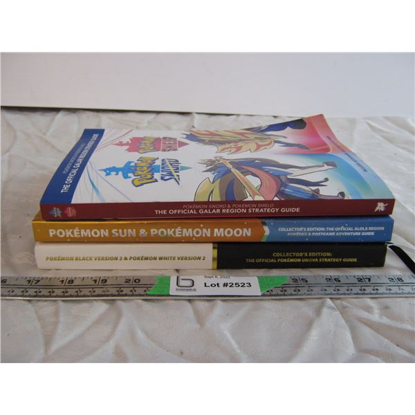 3 Pokemon Books