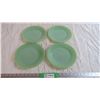 Image 1 : (4) Fire King Jadeite Plates