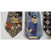 Image 2 : Flintstones and Mickey Mouse mens ties + Dog Tie Bar