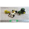 Image 1 : (2) John Deere Toys + Fisher Price Race Car