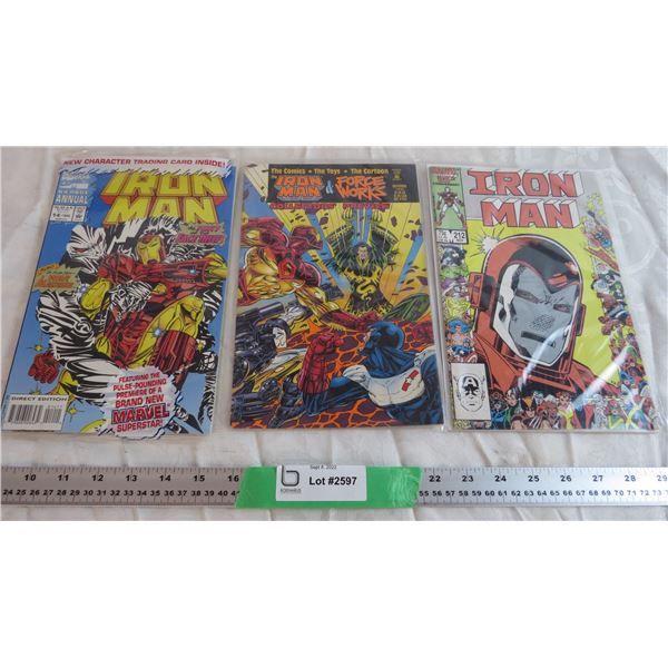 (3) Iron Man Comics