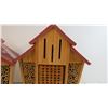 Image 3 : (2) Wooden Bambeco Butterfly and Bee homes