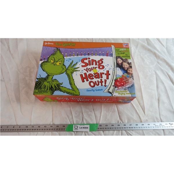  Sing Your Heart Out  Family Grinch Game