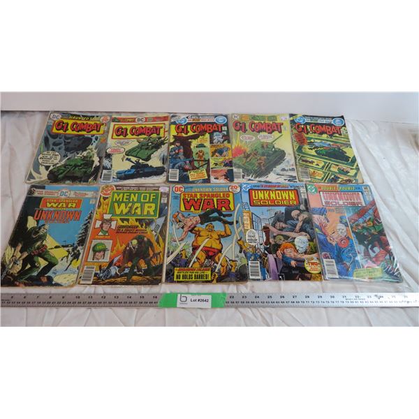 (10) Army / War Comics mixed