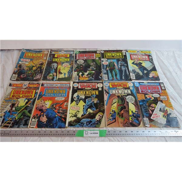 (10) Unknown Soldier Comic books