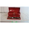 Image 1 : Red Tool Box with Assorted contents