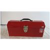 Image 4 : Red Tool Box with Assorted contents