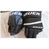 Image 3 : Thor Motocross Chest Plate + (2) Bauer hockey gloves