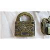 Image 2 : (2) Brass Locks + (1) Lock and 2 keys