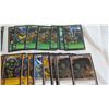Image 3 : (17) Sealed Packages of TMNT cards + 58 cards and box