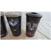 Image 3 : (4) Superhero themed Movie cups