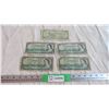 Image 1 : (5) Canada 1 Dollar Bills