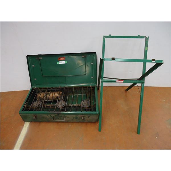 *Coleman Camp Stove with Stand