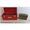 Image 2 : Metal Tool Box + Metal Ammo Box