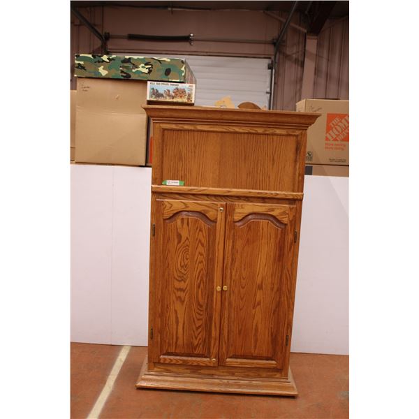 *Wooden Cabinet (36x31x62)