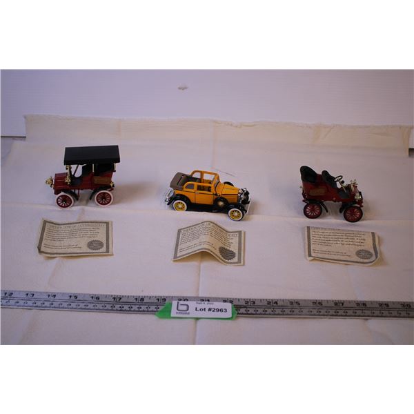 (3) Die Cast Cars 1/32 Scale