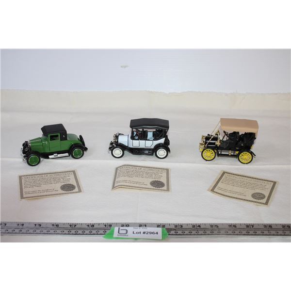 (3) Die Cast Cars 1/32 Scale