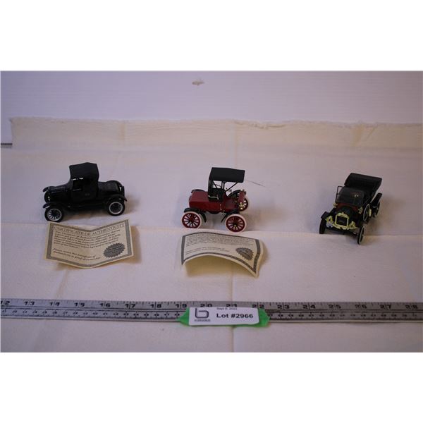 (3) Die Cast Cars 1/32 Scale