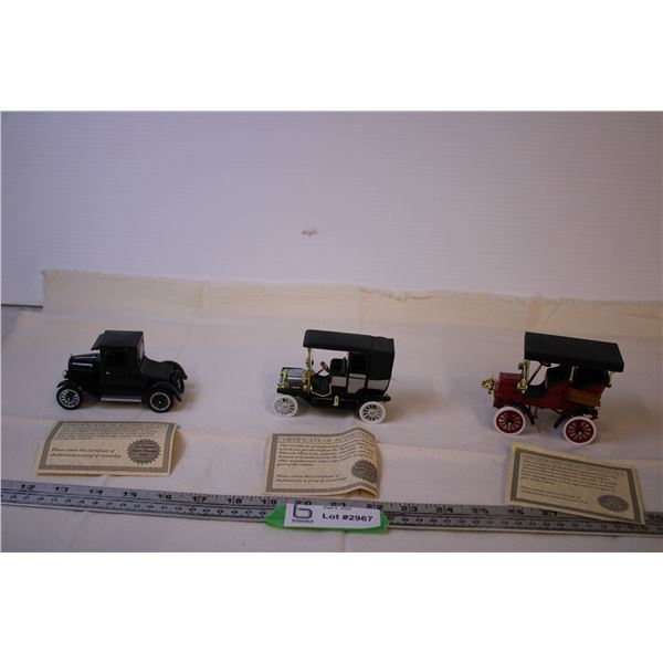 (3) Die Cast Cars 1/32 Scale