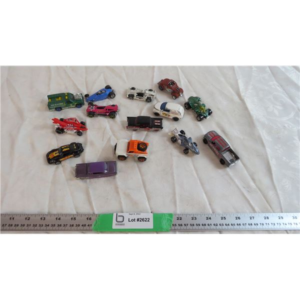 (14) Assorted Hot Wheel Cars