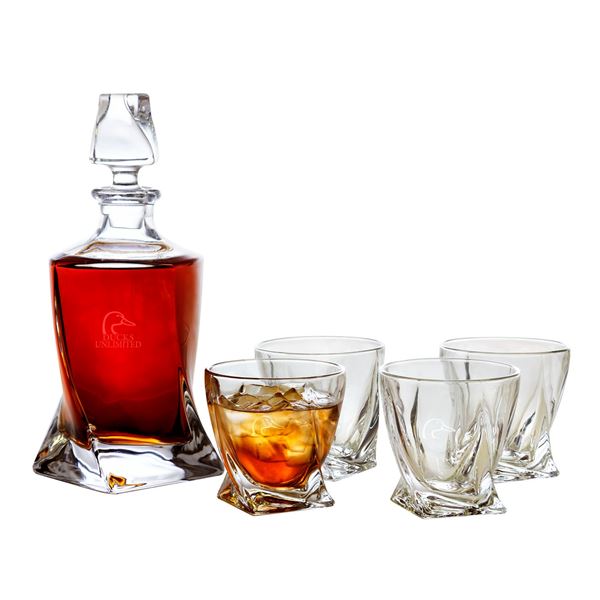 Decanter & Glasses Set