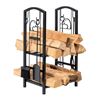 Image 1 : Firewood Holder with Tools